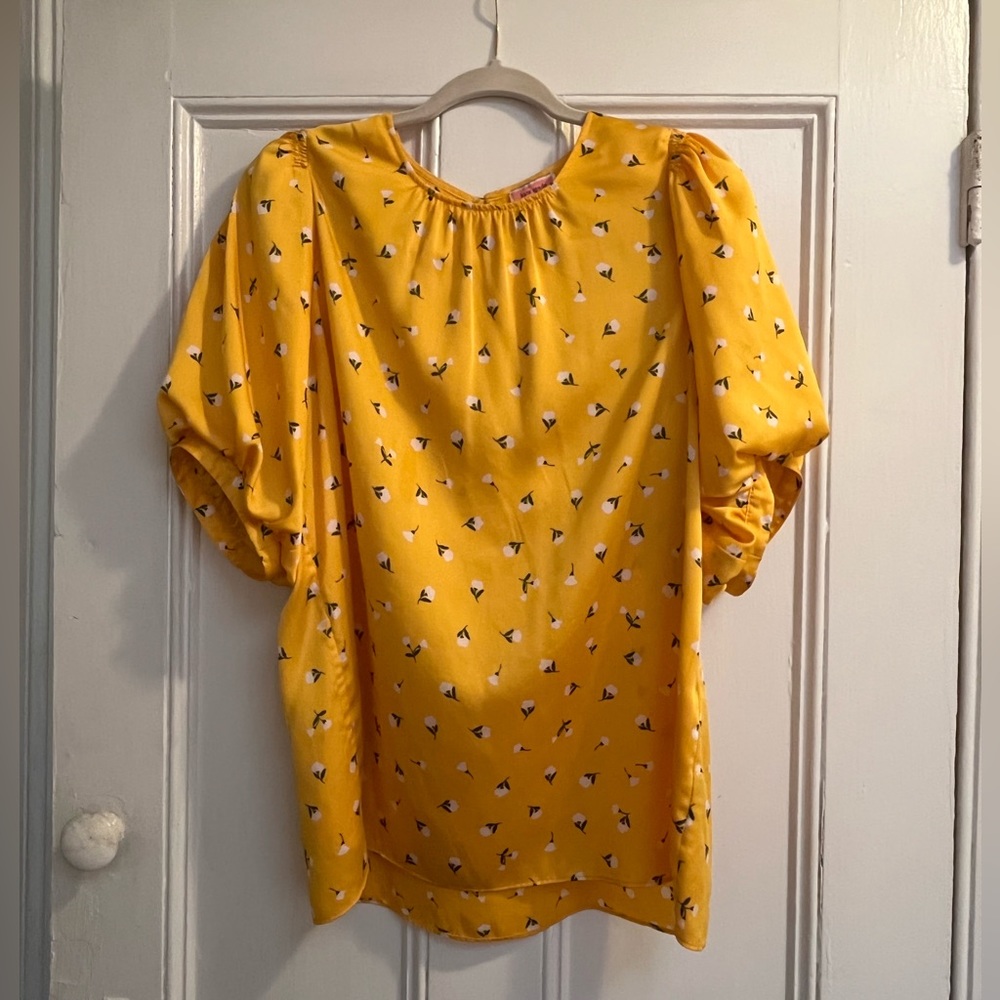 kate spade new york Garden Ditsy Top (sz L)